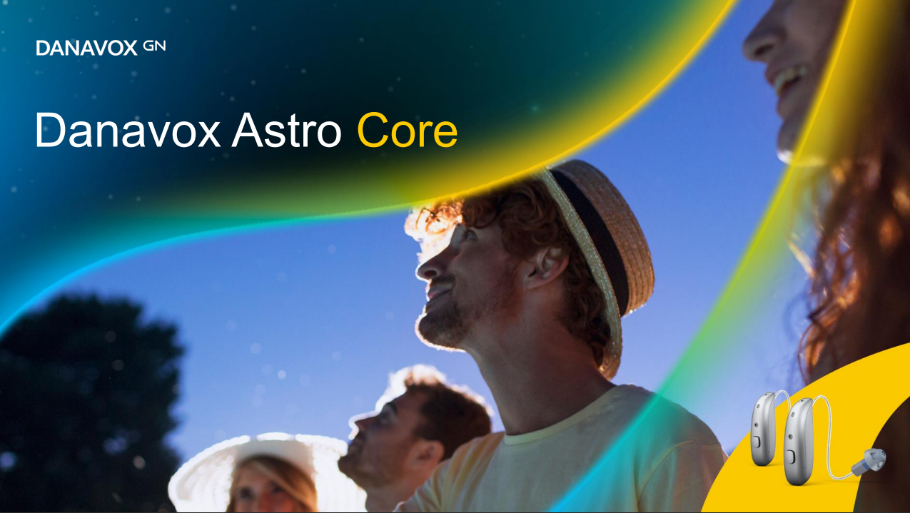 Danavox Astro™ Core – Máy trợ thính hội tụ giữa âm thanh rõ nét, thiết kế nhỏ gọn & kết nối thông minh